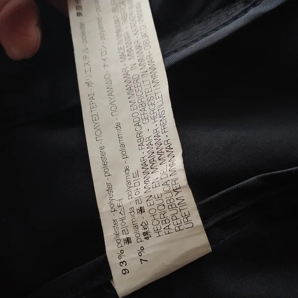 Zara Basic Parka Jacket Black Water Resistant Hooded S - Picture 5 of 13